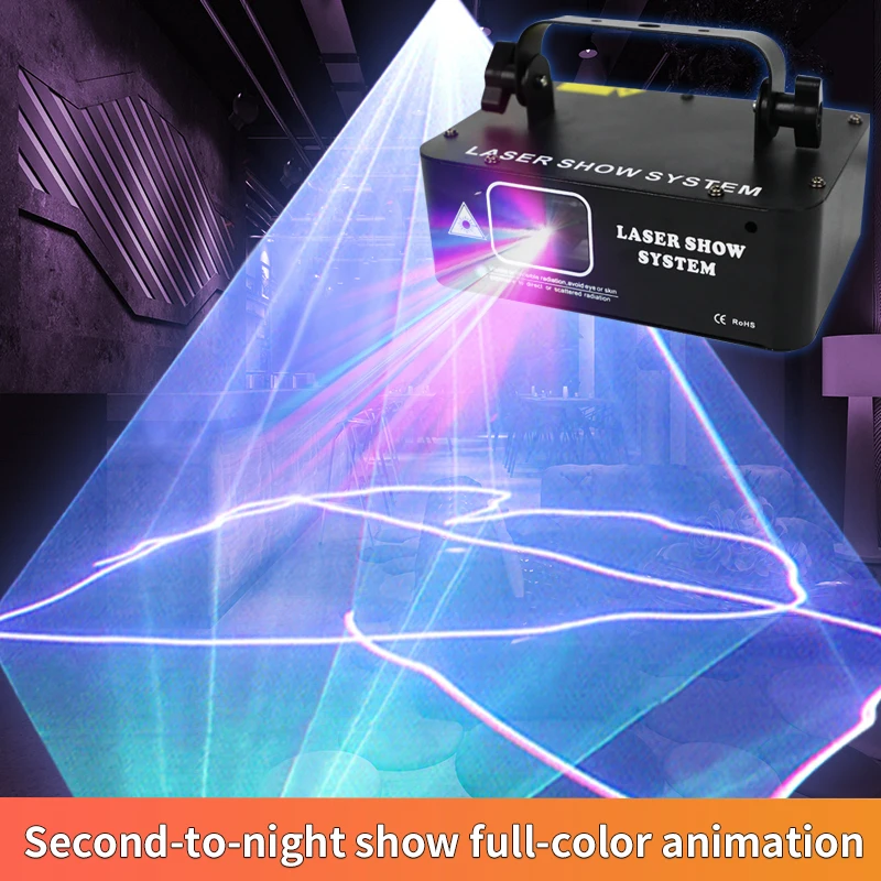 

New Animation Laser Lamp Disco Stage Lights Bar Flash Stage Lamp KTV Projector