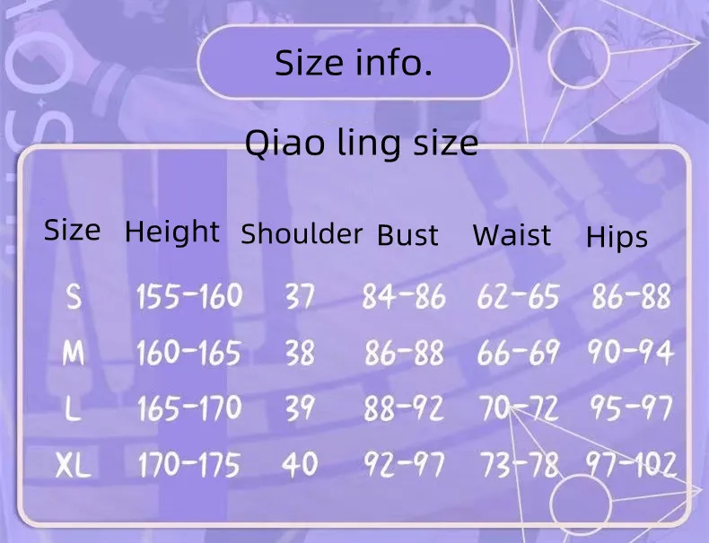 Yuri Link Click Shiguang Daili Ren Cheng Xiaoshi Lu Guang Qiao Ling косплей костюм для женщин мужчин аниме