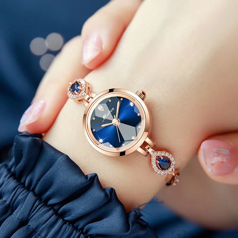 Hot Selling Exquisite Cut Love Heart Women's Quartz Watch Engagement Holiday Fashion Versatile Gift