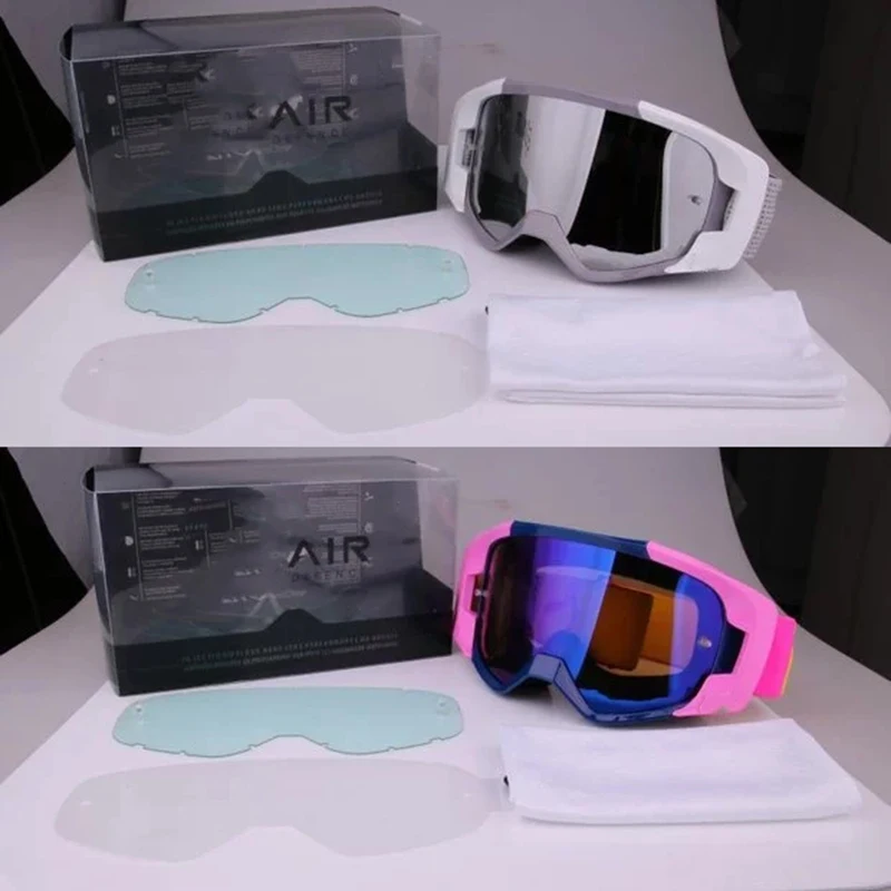 

Top MTB Downhill Mountain Bike Glasses Cycling Motorcycle Helmet Goggles Off Road Racing Dirt Bike Motocross Glasses Ski Sport