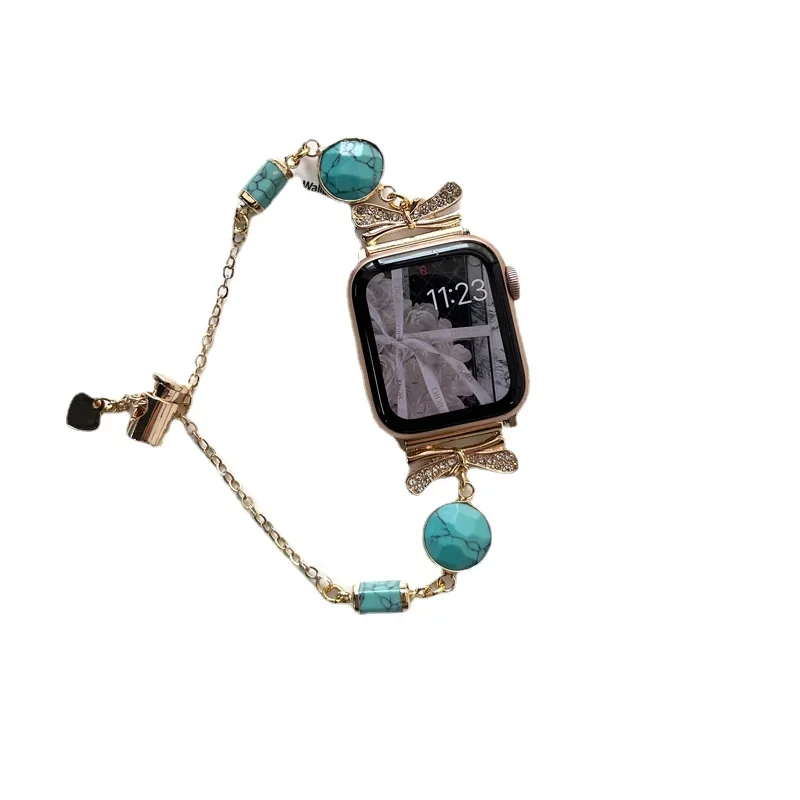 Ремешок металлический для Apple Watch Band 40 мм 44 45 41 38 42 49 звеньевой браслет iWatch Series 987Se6543