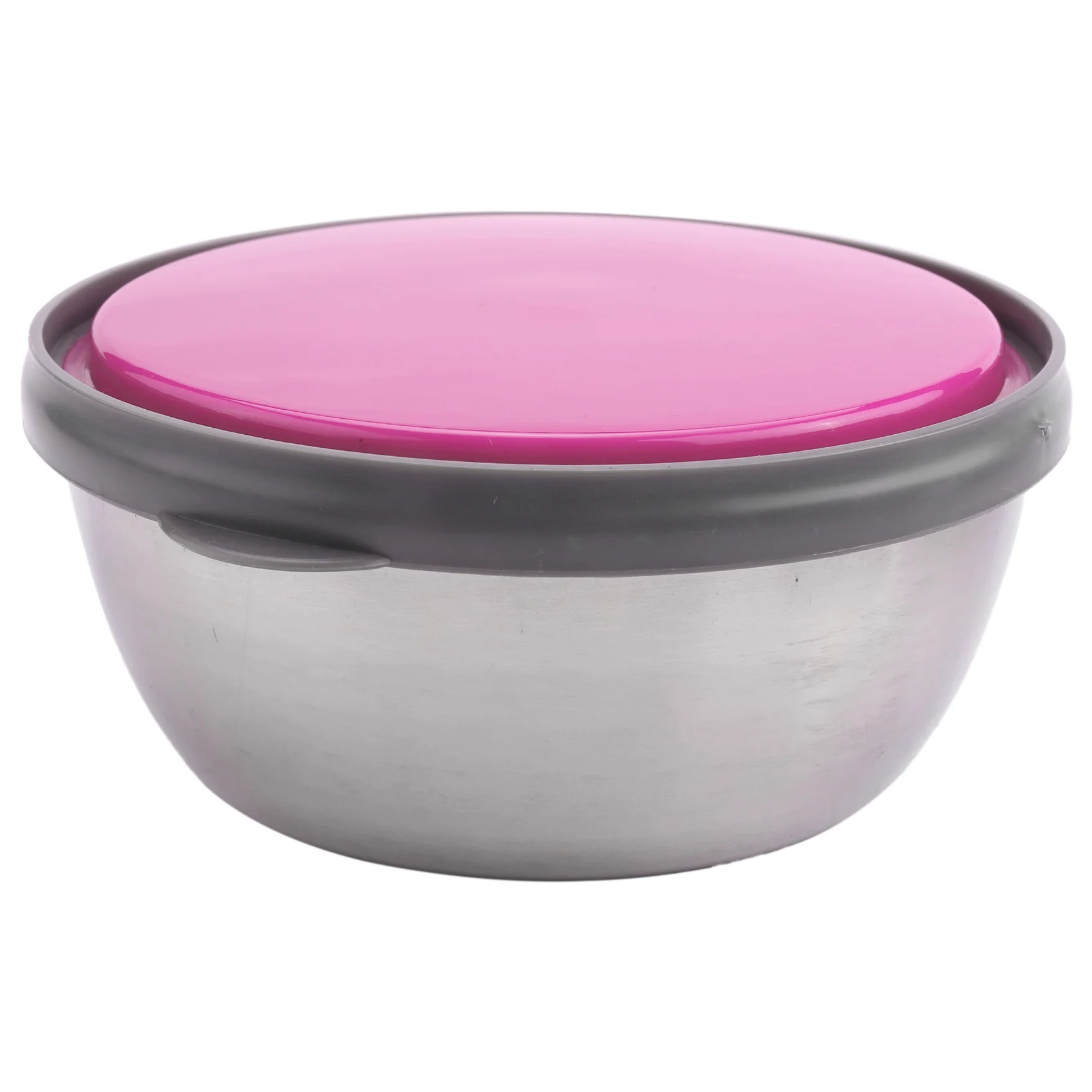 

with Lids, 3 Piece Metal Nesting Bowls,Sealed -Keeping Box,Size 12--14-16cm, Great for Mixing & Serving