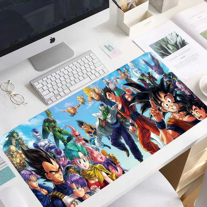 

XL Anime DBS Mouse Pad Rectangle Non-Slip Rubber Desktop Computer Game Mouse Mat Playmat Gamemat Keyboard Mouse Pad Mat Gift
