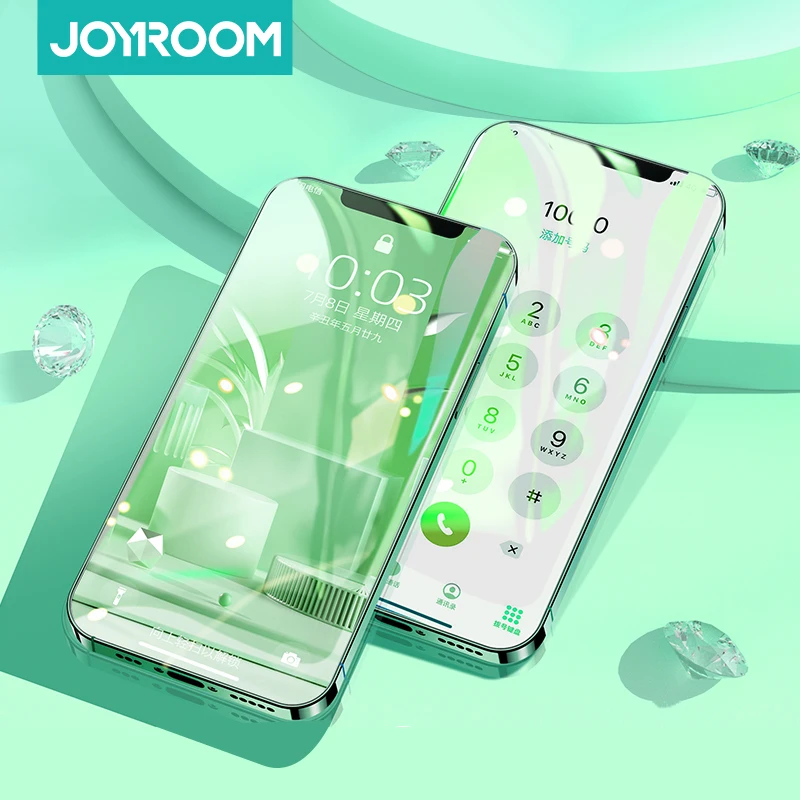 

Joyroom Eyes Protection Glass For iPhone 13 12 11 Pro Max Mini Anti-Scratch Anti-Spy Glass For iPhone 7 8 X XS XR HD Protector