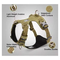 Dog Light Weight Harness Adjustable Outdoor Pet Medium Small Large Adjustable Outdoor Tactical Military Service TLH6281