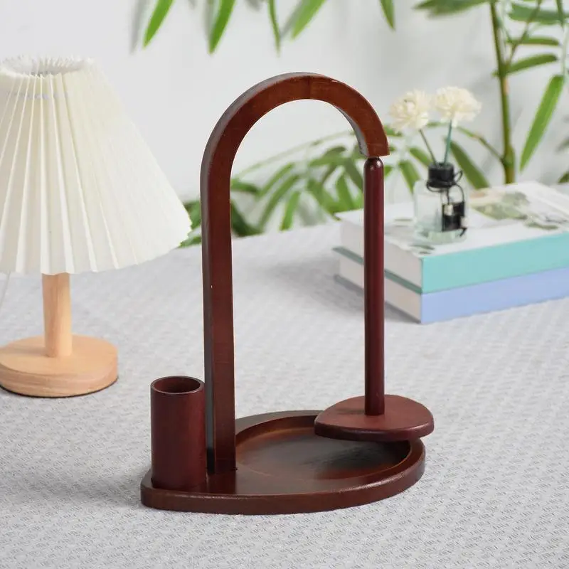 Держатель пряжи для вязания крючком Магнитный держатель катушки Вертикальный