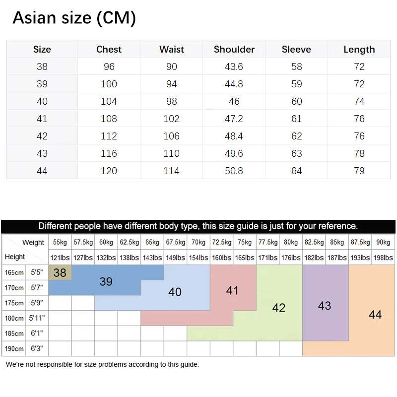 Мужская хлопковая приталенная рубашка с высоким воротником и французскими