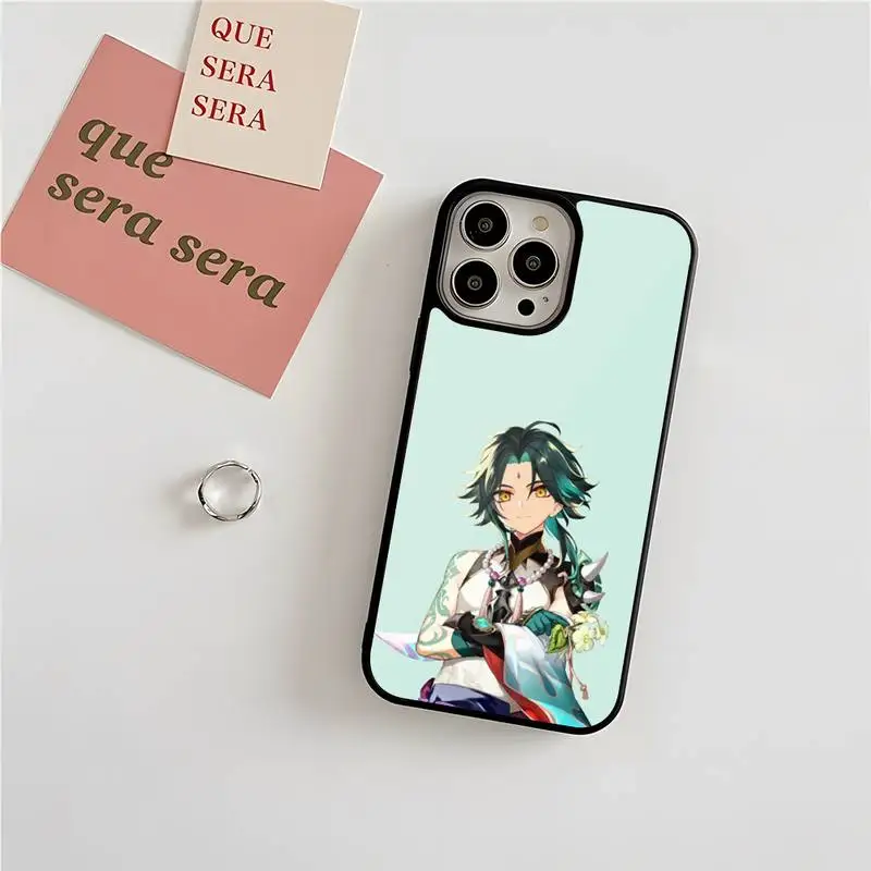 Ударный чехол для телефона Xiao Genshin IPhone 11 13 12 Max Pro Mini 6 7 8 Plus X Xs XR SE2020 Жесткий