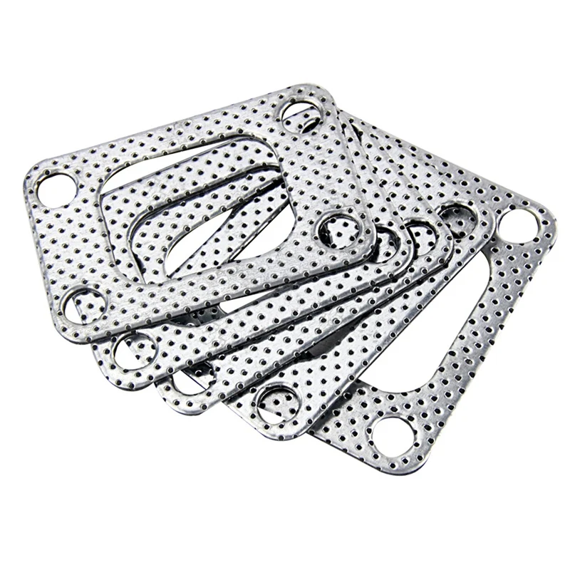 

Набор из 5 планшетов, турбонагнетатель прокладка уплотнения Downpipe, комбинированный комплект фитингов для турбонагнетателя T3, прокладка из н...