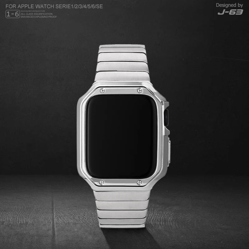 41mm Cover for Apple Watch Band Case 7 6 SE 5 4 3 42MM 38MM Soft Clear TPU Protector iWatch series 7 45mm 44MM 40MM strap