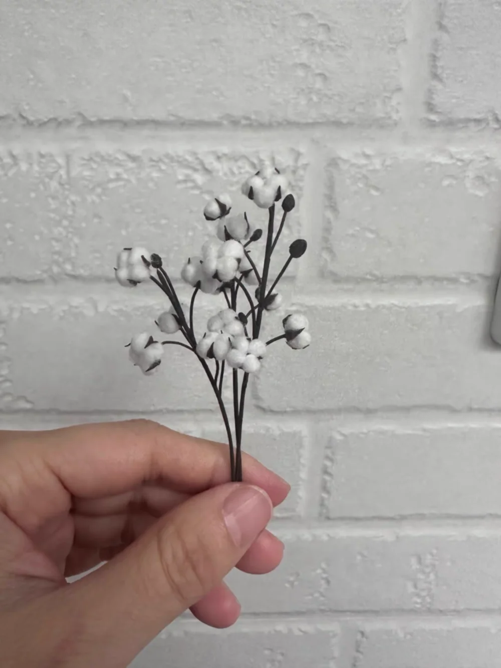 

Миниатюрные искусственные цветы из резины