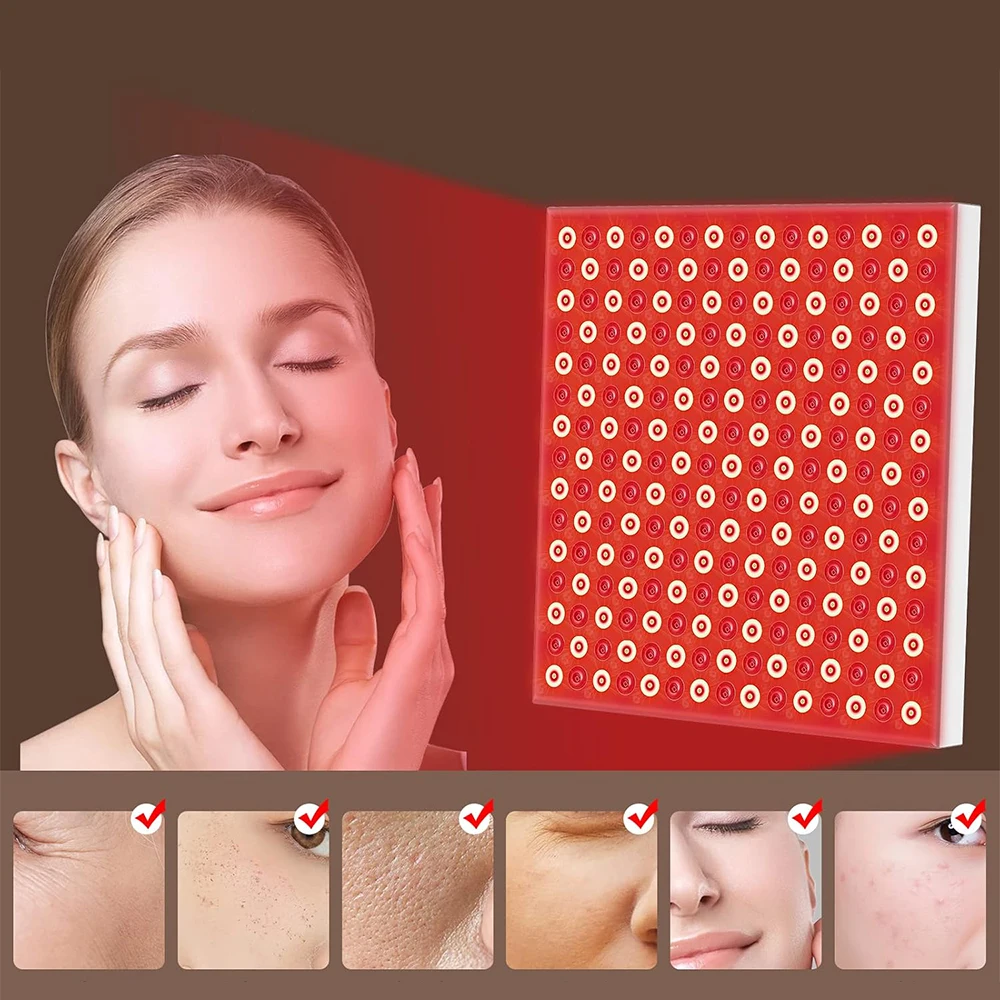 45 Вт красная фотолампа темно-красная нм и ближняя инфракрасная для терапии ухода