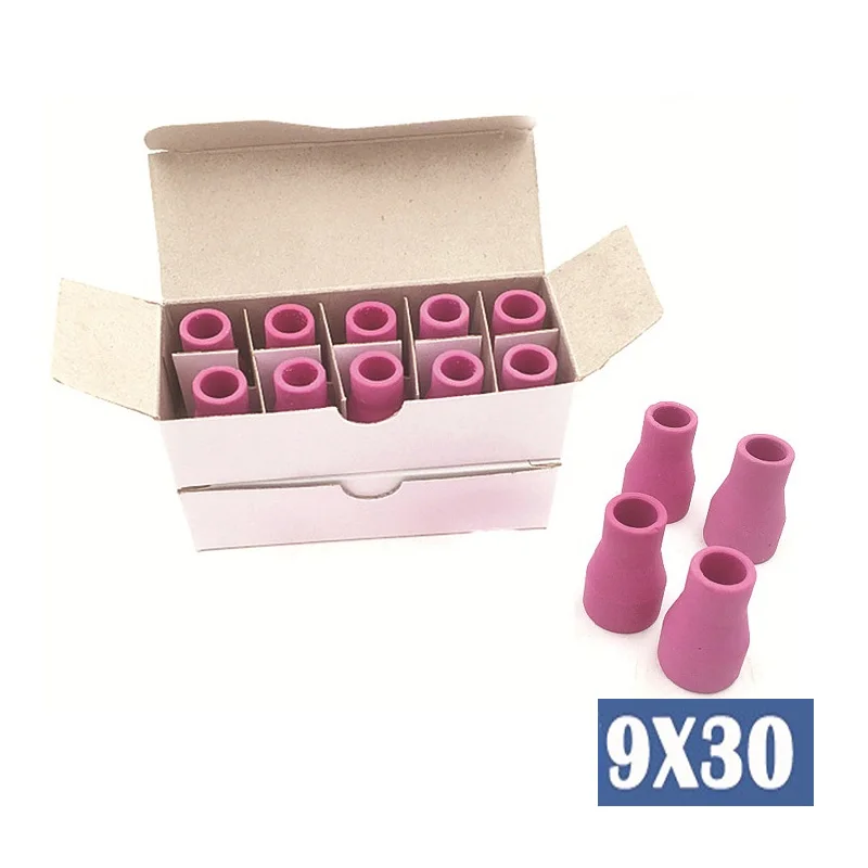 

10 шт. сварочная насадка Tig QQ150A 4/5/6/9x3 0, керамическая насадка, сопло для керамического пистолета