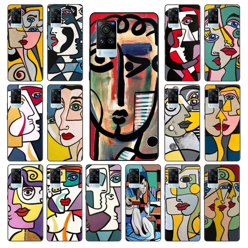 

Picasso Abstract Art PaintingPhone Case for VIVO V21E V21 V23 V23E V2109 Y53S Y33S Y55 Y76 Y31 Y21 Y72 Y01 Y21S Y11S