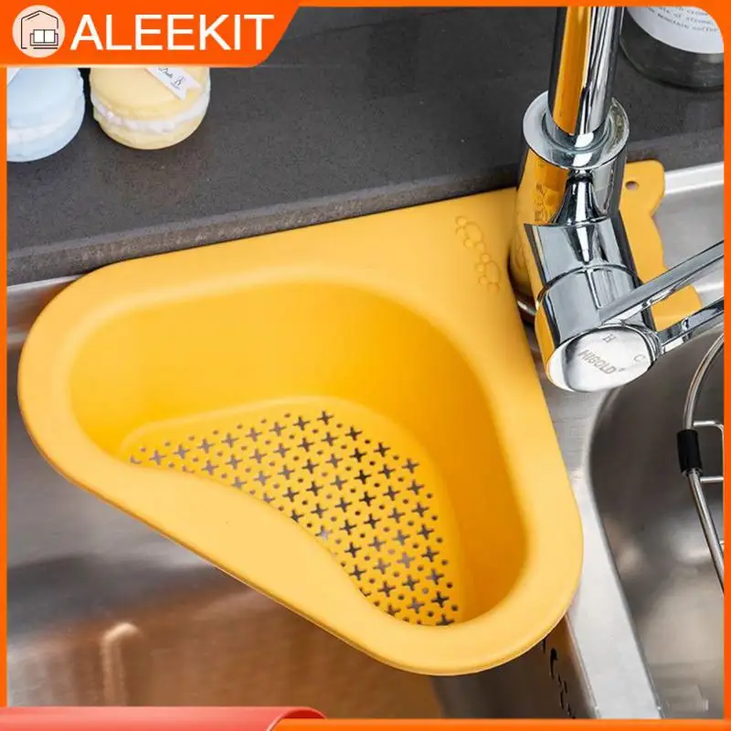 

Пластиковая решетка для раковины, корзина для раковины, держатель для раковины, дренажная корзина для раковины, практичный основной коврик для смесителя, широко используемая угловая стойка для экономии места