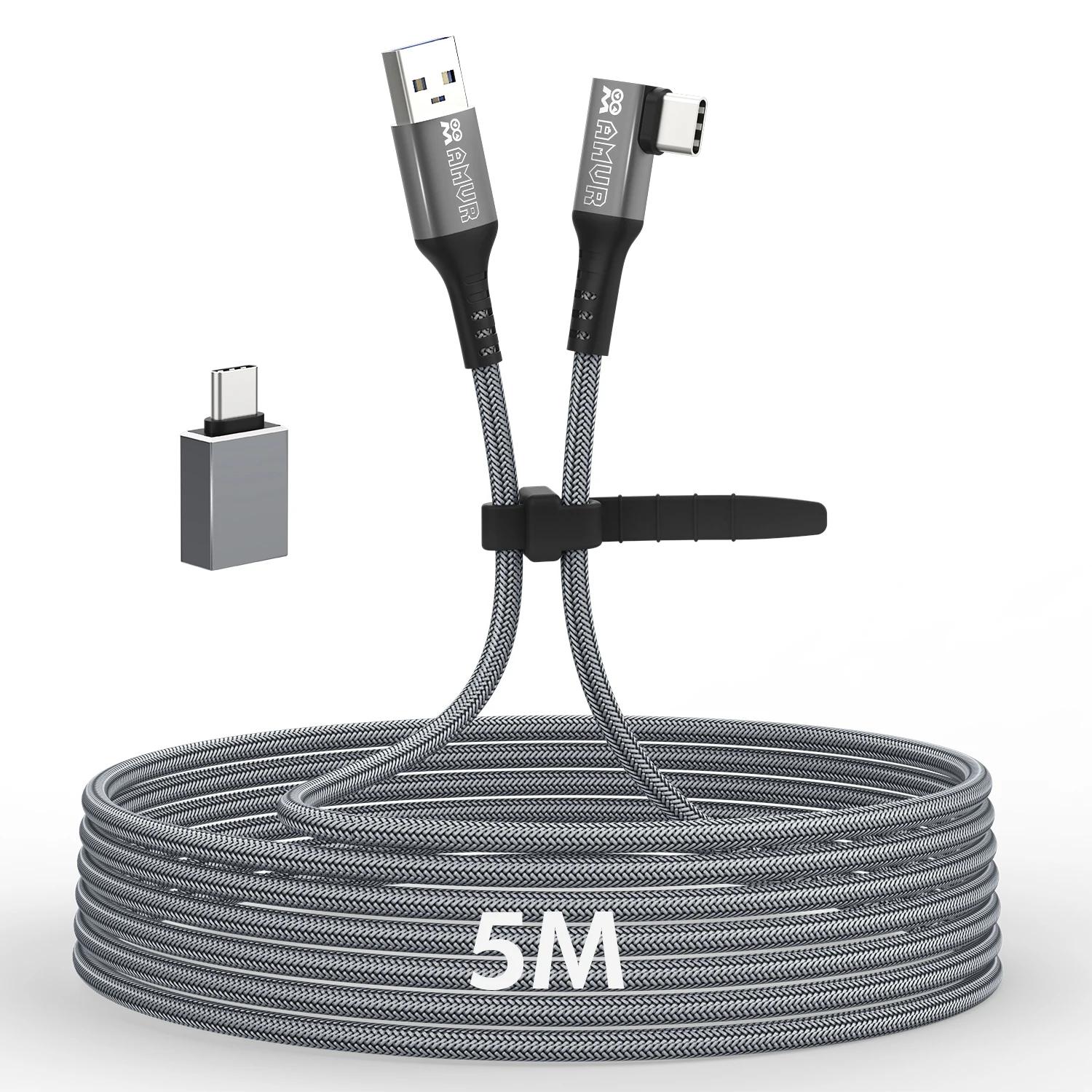 

New VR Cable USB3.0 AMVR Suitable For Oculus Quest 2 Pico 4 Type-c Stream Line 5 Meters Computer Connector Connection Data Link
