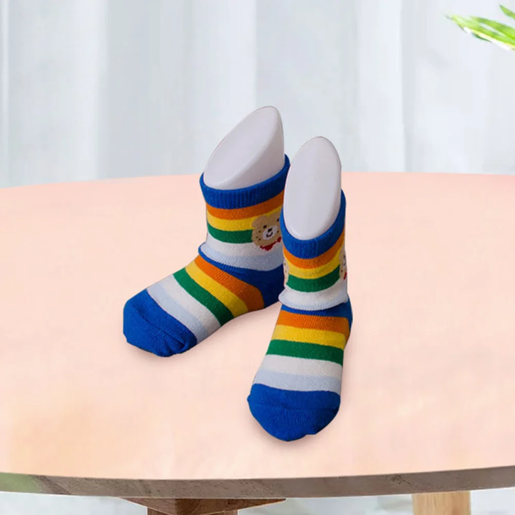 4 шт. форма для детской обуви манекен малышей магазин модель искусственные носки