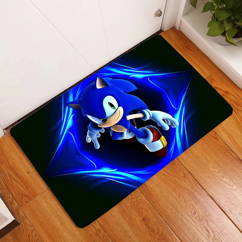 

Sonic Living Room Rugs Door Mat Kitchen Carpet Doormats Prayer Rug Entrance Doormat Welcome Home Floor Mats Balcony Decorations