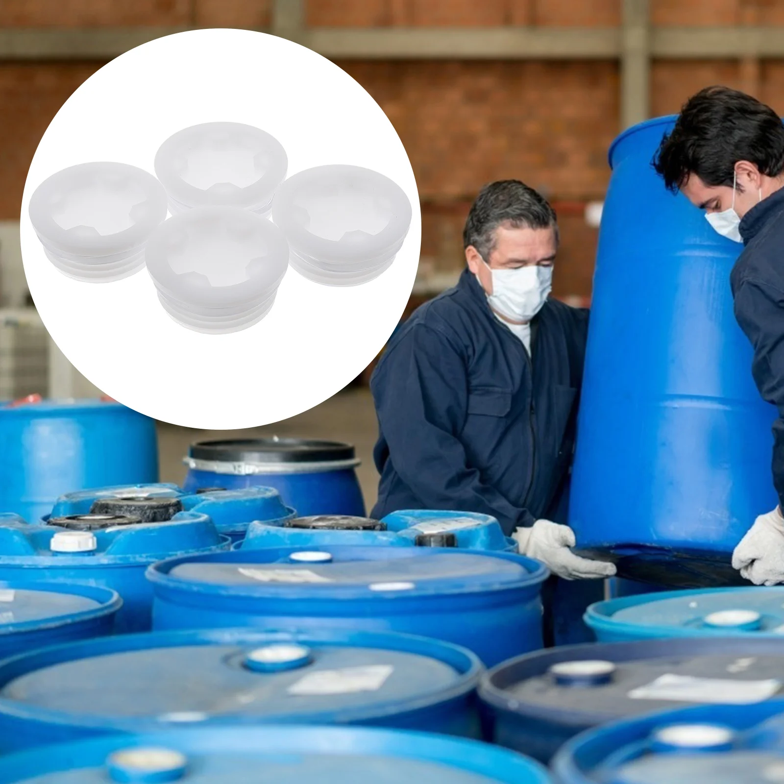 

4 шт., пластиковые крышки для барабана