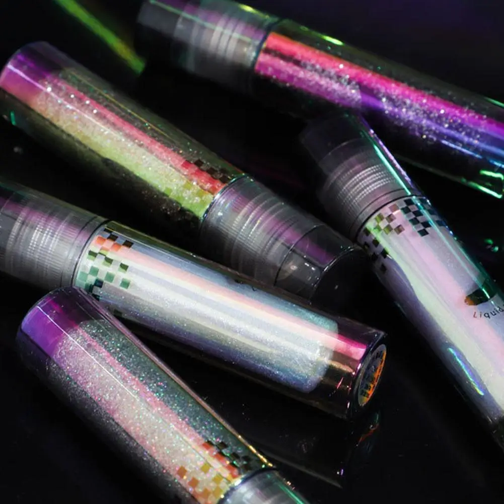 Жидкие тени для век Zero Powder матовые жемчужные блестящие со звездой богиней