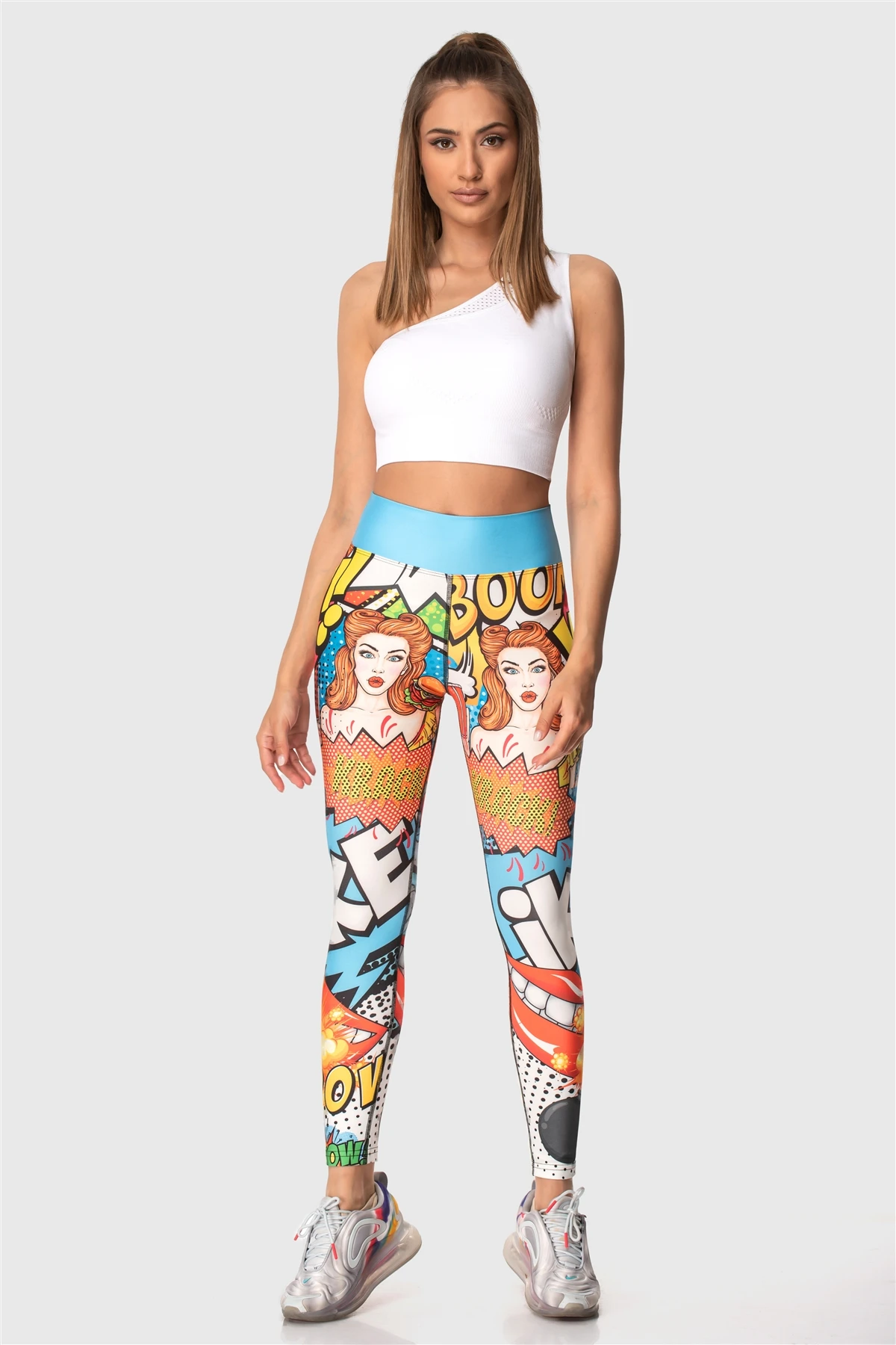 

Superstacy High Waist Digital Sport Leggings
