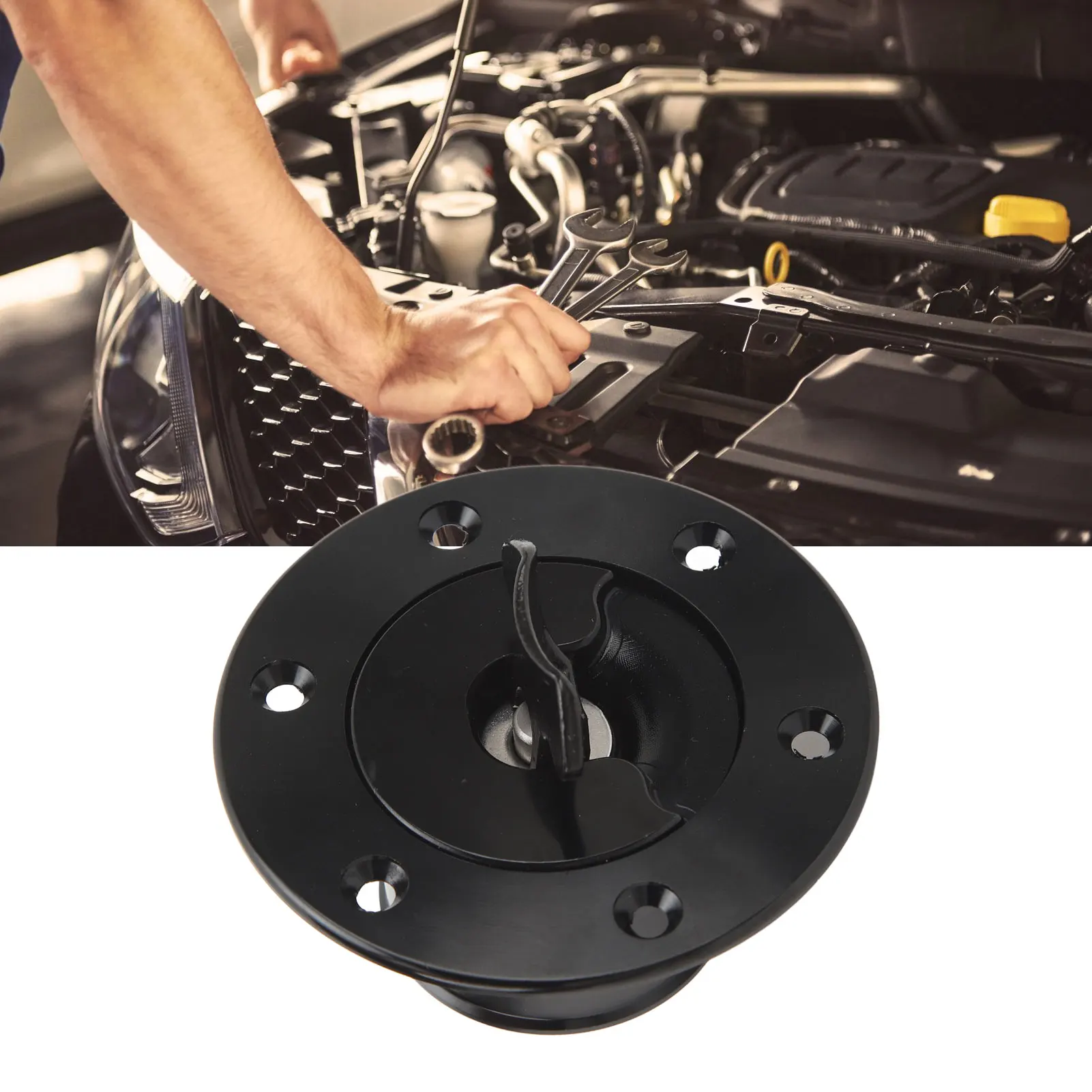 

Универсальная алюминиевая крышка для топливного бака, 39 мм