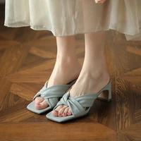 women sandals 2022 summer sandals casual heel shoes female bowknot casual summer shoes for women roman flip flop chaussure femme