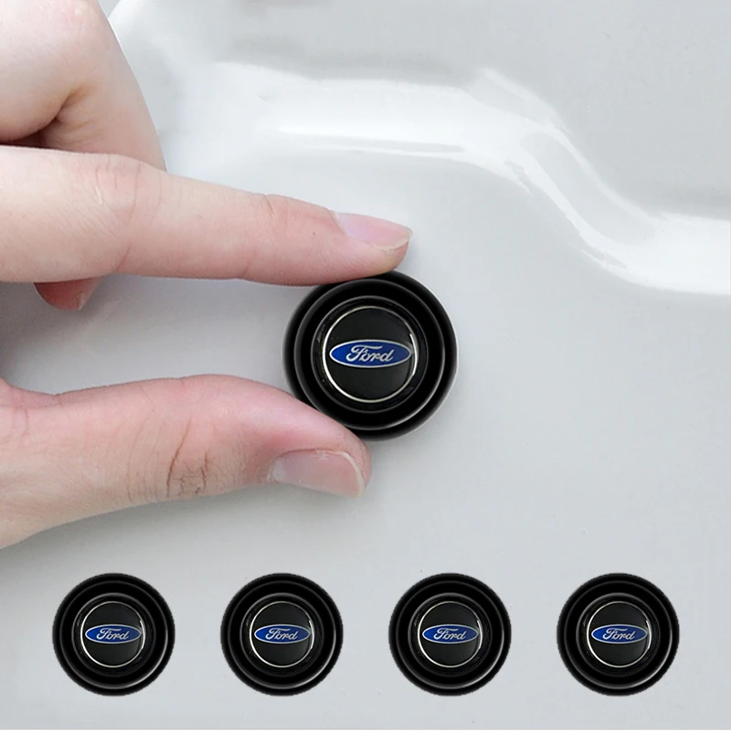 

4//10Pcs Car Door Shock Absorber Cushion Soundproof Patch Sticker For Ford Focus Fiesta Mondeo Explorer Mustang Ecosport Taurus