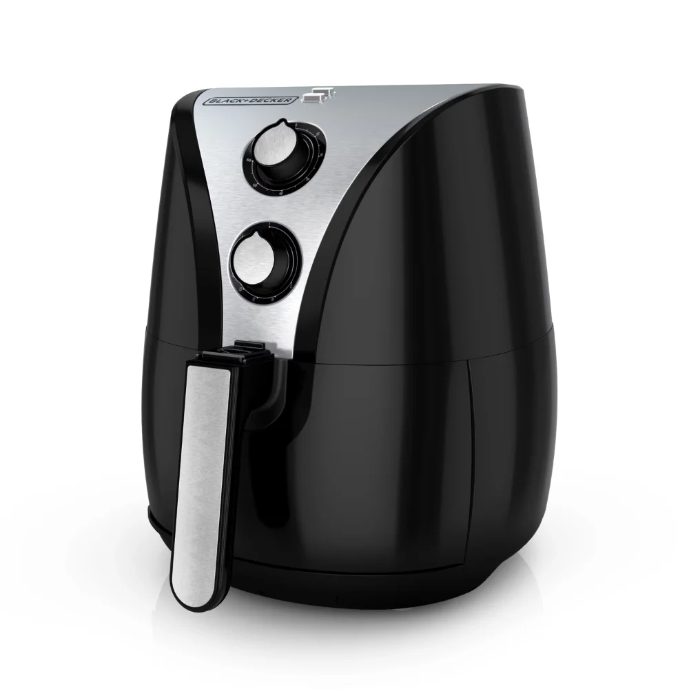 

Purifry 2-Liter Air Fryer, Black/Silver, HF110SBD Airfryer Machine
