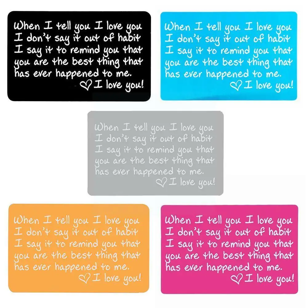 

Мини-кошелек с надписью «Love Note», «I Love You»