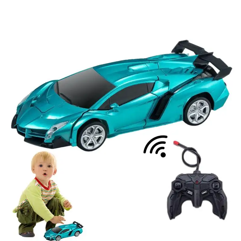 

Трансформирующий автомобиль крутое преобразование Радиоуправляемый автомобиль трансформирующий робот 1:18 Дрифт электронные автомобили г...