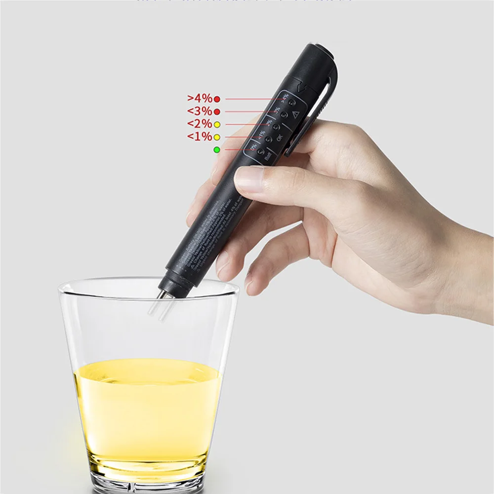 

New Universal Oil Quality Check Pen Brake Fluid Tester Car Brake Liquid Digital Tester Vehicle Auto Automotive Testing Tool