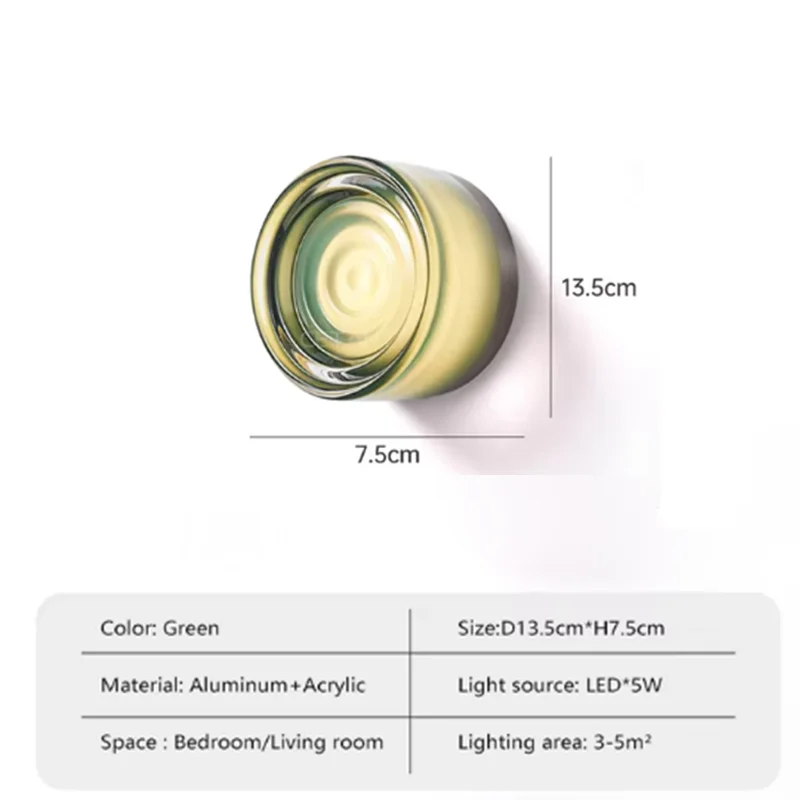 

Современная акриловая настенная лампа, бра для гостиной, спальни, прикроватного столика, коридора, входа, домашний декор, комнатные осветительные приборы