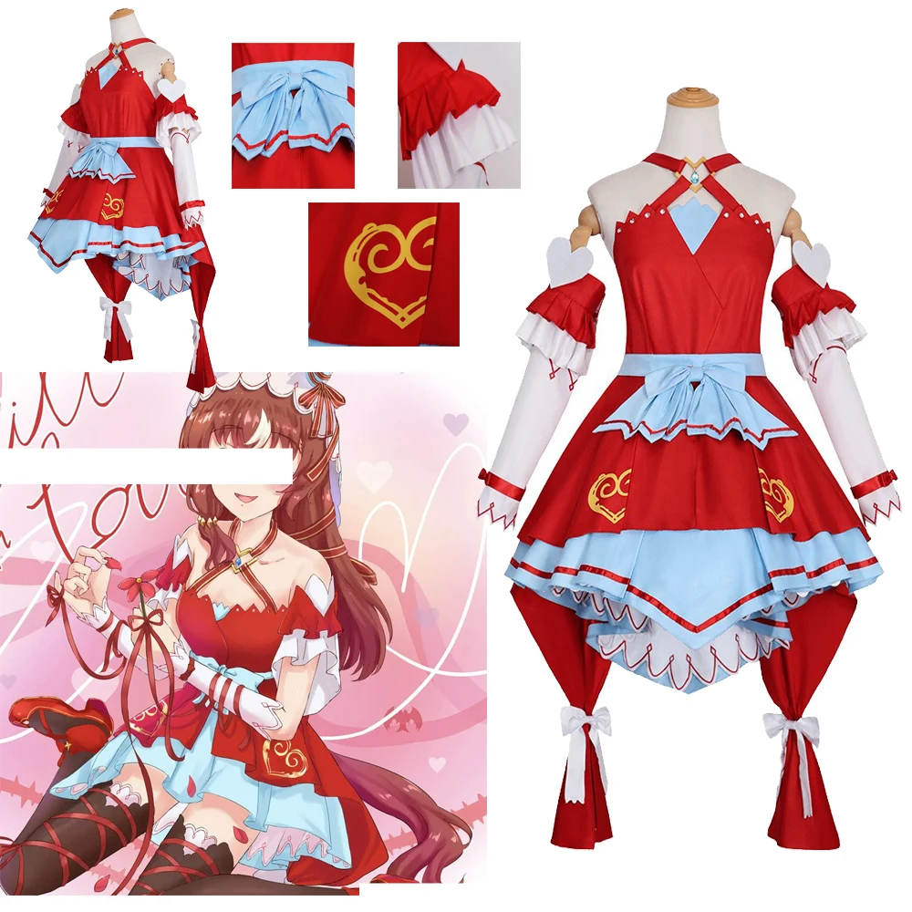 Фото Костюм для косплея Uma Musume Pretty Derby из аниме-игры 2026 года, наряд на Хэллоуин и Рождество ‌   Сцена маскировки №1