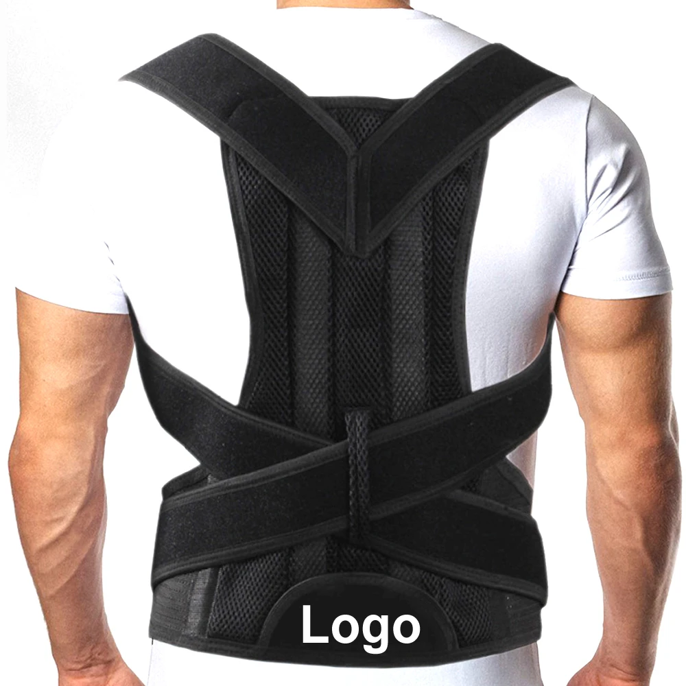 

Новый дизайн, большие стальные кости 3XL 4XL, бандаж от боли в спине и позвоночнике, Корректор осанки, корректор горба, поддерживающий пояс для мужчин и женщин