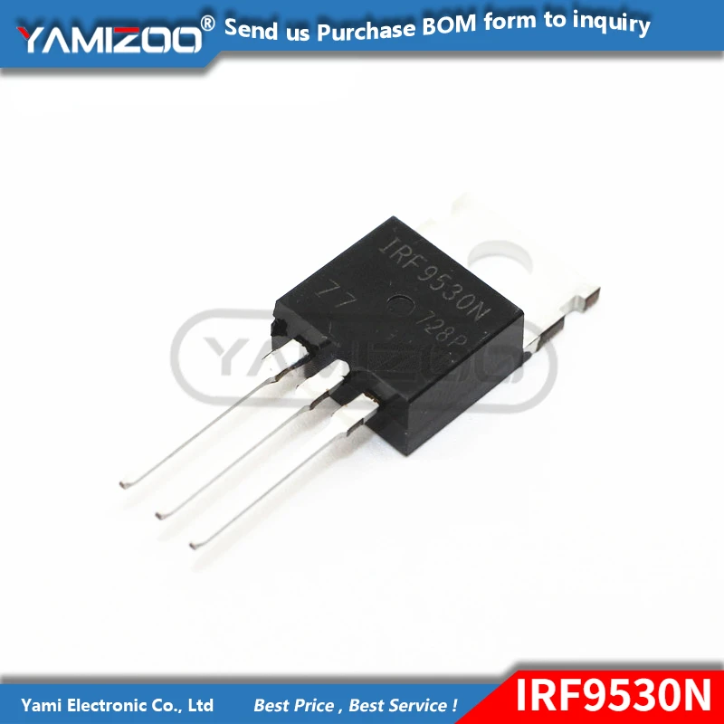 10pcs IRF9530NPBF TO-220 IRF9530N IRF9530 TO220 MOSFET P 100V 14A | Integrated Circuits