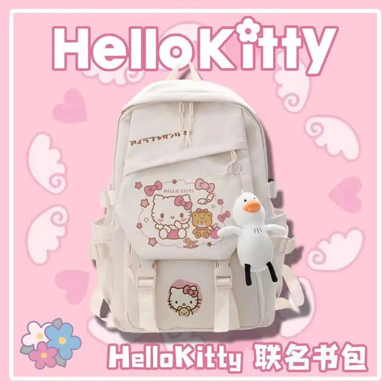 

Рюкзак с подвесками для девочек-подростков, Hello Kitty