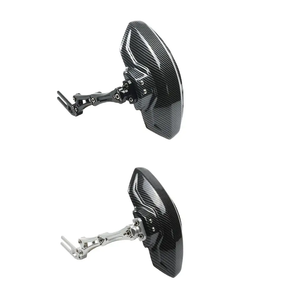 

Брызговик заднего брызговика CNC для универсального электрического велосипеда N1s M3 черный + серебристый, 2 шт.