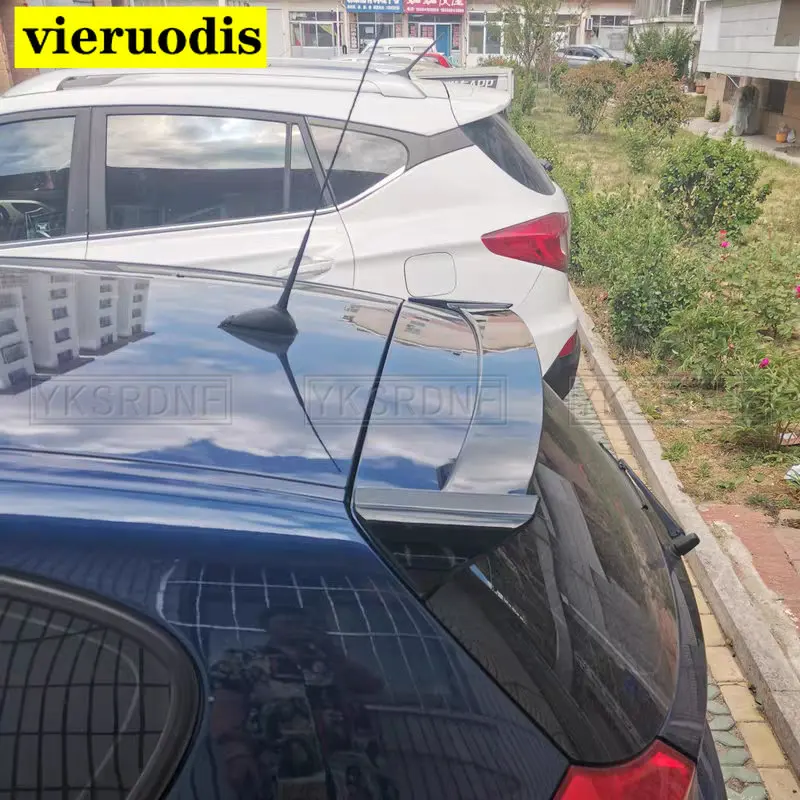 

Задний спойлер на крыло, крышу для BMW 1-Series E87 E81 118i 120i хэтчбек 2005-2012 5-дверный автомобильный глянцевый черный разделитель крышки багажника губ...