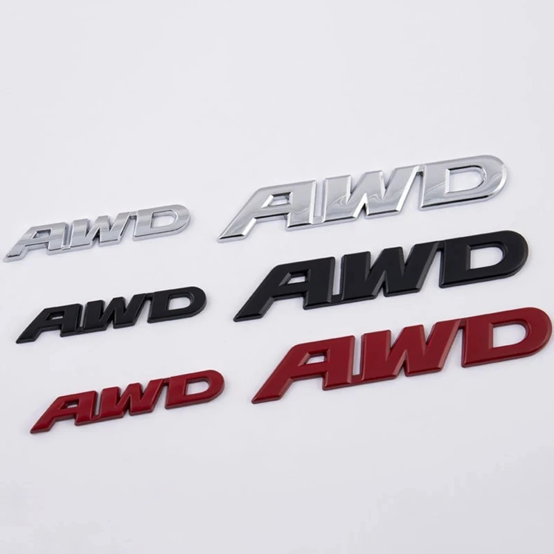 Металлические автомобильные 3d-буквы для Honda Civic CRV, Subaru, Mazda, Toyota, RAV4, Kia, строительные детали, значок на крыло багажника, аксессуары
