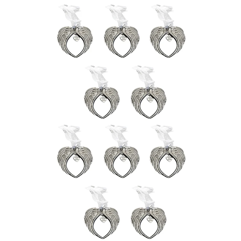 Рождественские украшения Крыло ангела кусок сердца в небесах украшение для