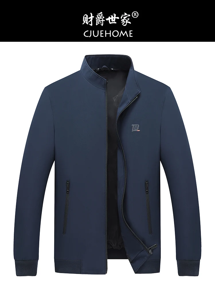 Dad Outerwear Spring and Autumn Men's Jacket 2024 New Clothes Middle-Aged Top Casual