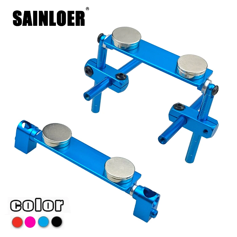

1Set Alloy Magnetic Stealth Invisible Body Post Mount For 1:10 RC Models Car Drift HSP d90 Sakura Himoto Redcat Exceed Racing
