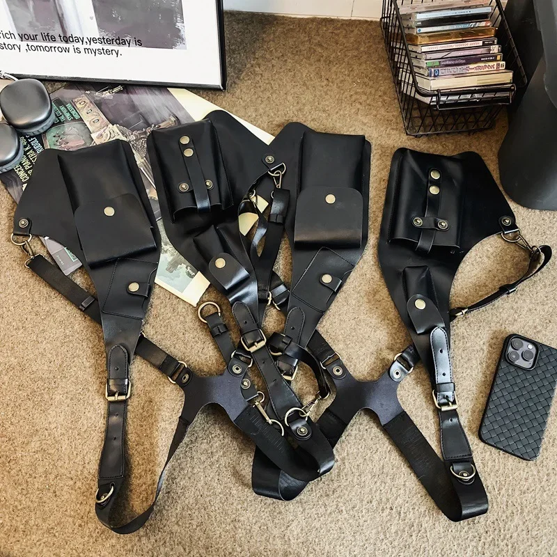 2025 НОВЫЙ дизайн мужская тактическая сумка-жилет высококачественная нагрудная