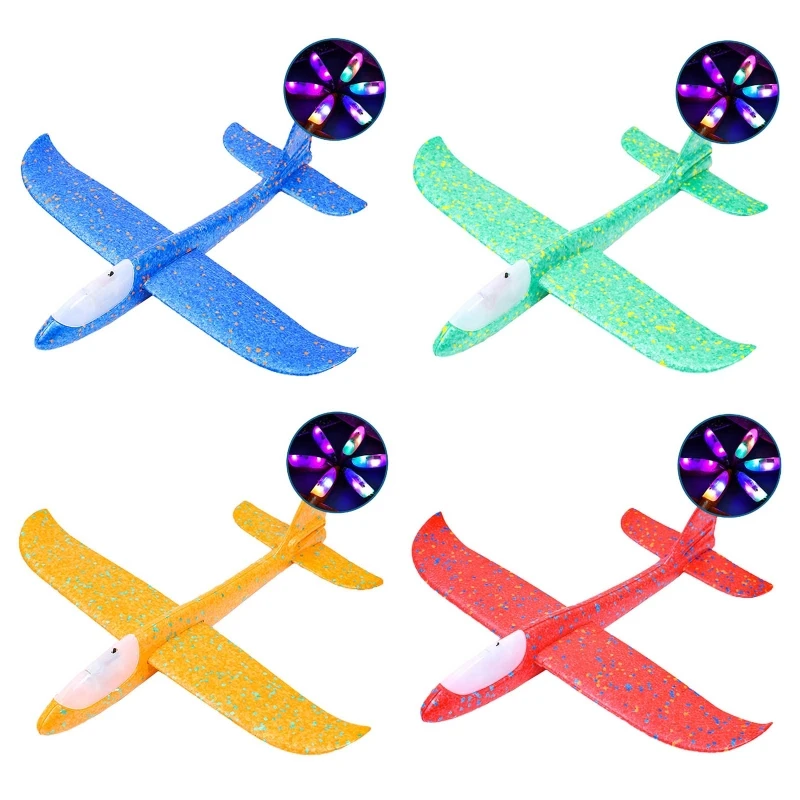 

Kids Interactive Large EPP Foam Flying Airplane Flying Mode Option Play Funny Yard Toy Best Gift for Play Indoor/Outdoor