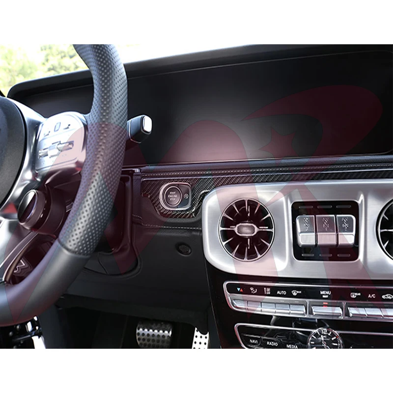 Для Benz G Class W464 W463A салон автомобиля из углеродного волокна, центральное управление, боковая отделка воздуховыпускного отверстия, автомобильные аксессуары (art.: 3920cc471da53) - 3920cc471da53