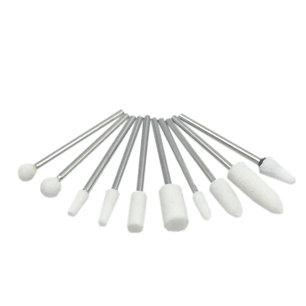 Корундовые фрезы для маникюра 10 шт