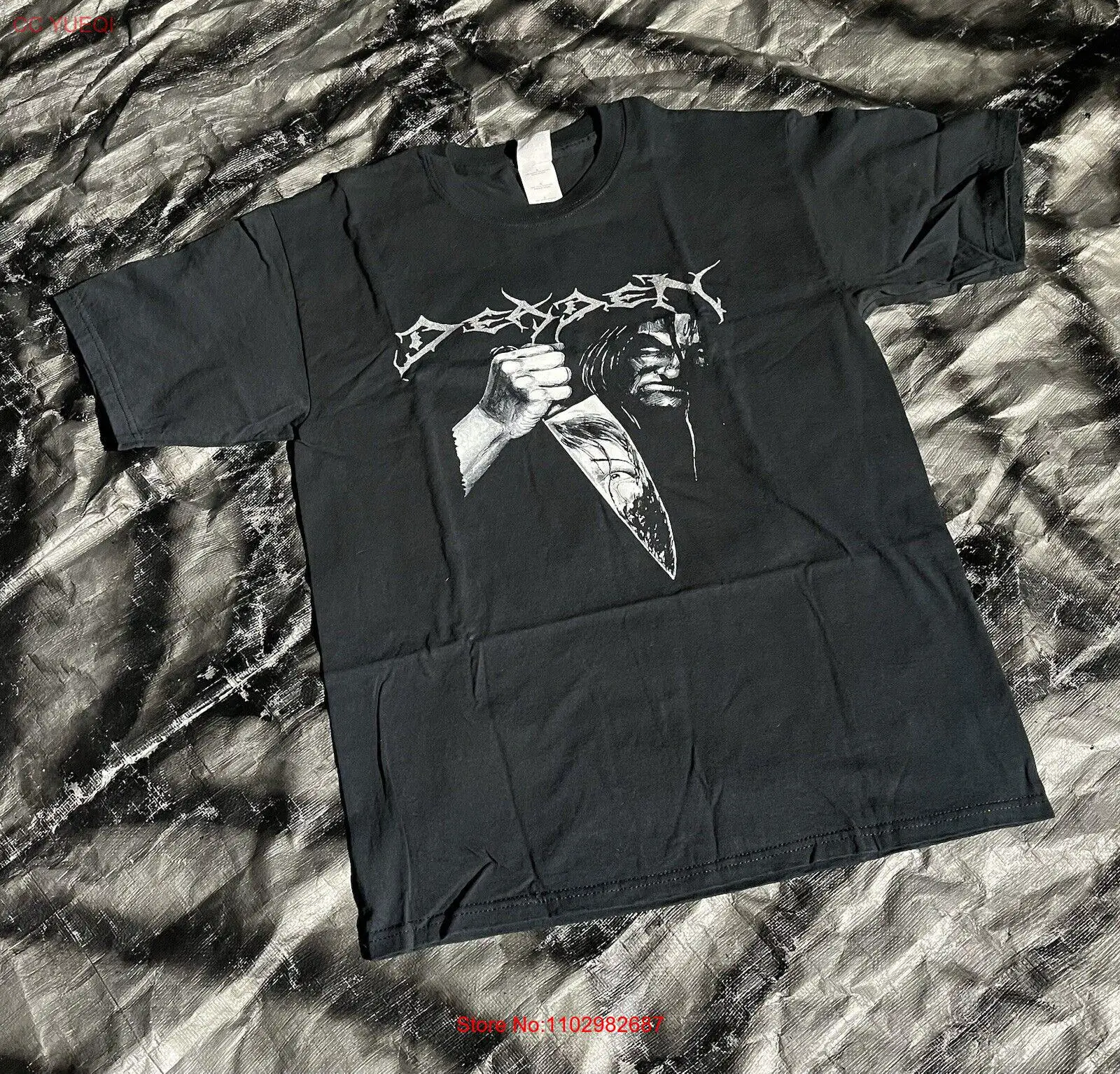 Винтажная футболка Y2K 00s с изображением дедгена эксгумированной моральной