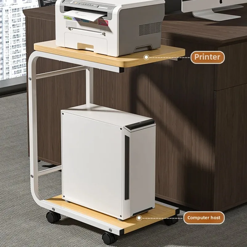 Полка для хранения рулонного принтера съемная подставка настольного компьютера