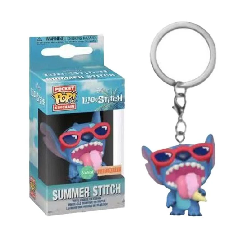 Брелки Hot Stitch Funko Pop аниме Дисней экшн-фигурка коллекция модель брелок для ключей